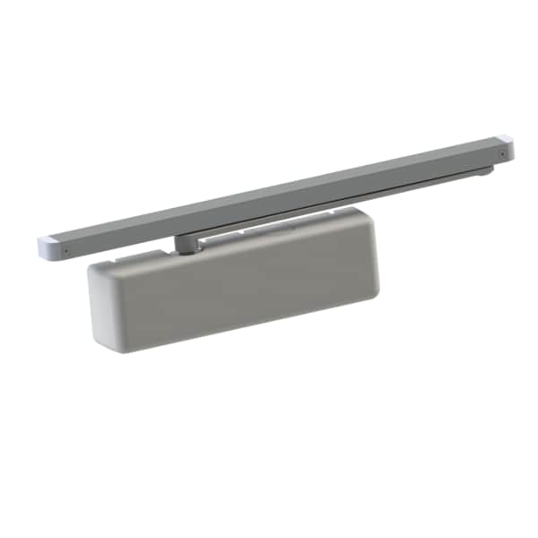 Hager Manual, Hydraulic, Hager Door Coordinators and Closers, Door Closer, Heavy Duty Aluminum 5100-TRK HOTA ALM - main